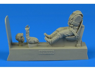 German Luftwaffe Pilot for Bf 109 with seat for EDU/TRU/HAS/DRA 
