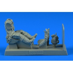 German Luftwaffe WWII Pilot with seat for Bf 109G f.HAS/REV/TRUM 