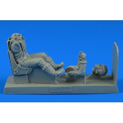 USAAF WWII Pilot with seat for P-51B/C Mustang for TRUM/REV 