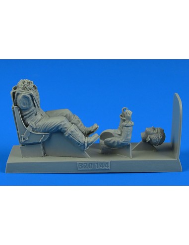 USAAF WWII Pilot with seat for P-51B/C Mustang for TRUM/REV 