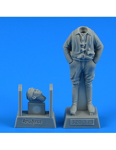 German WWII Luftwaffe Pilot 