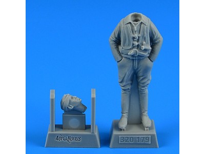 German WWII Luftwaffe Pilot 
