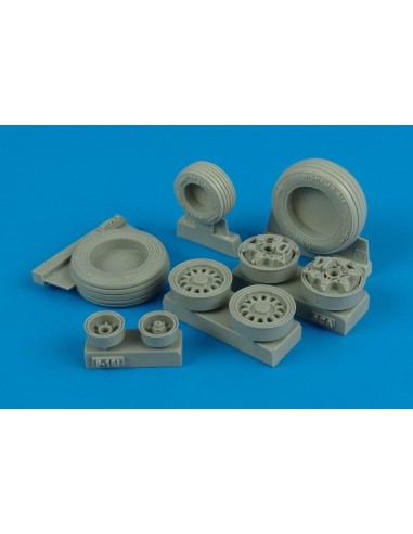 F-16l Sufa weighted wheels for Academy 