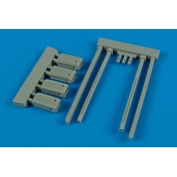 U.S. Navy poly.wheel chock NWC-4/5 - la. 