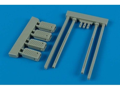 U.S. Navy poly.wheel chock NWC-4/5 - la. 