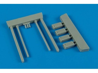 U.S. Navy poly. wheel chock NWC-4/5 la. 