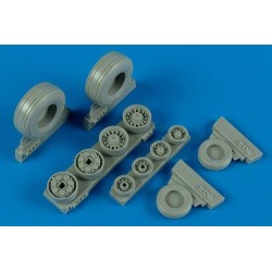 F-14B/D Tomcat weighted wheels (HAS) 