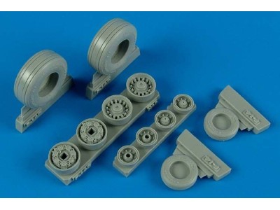 F-14B/D Tomcat weighted wheels (HAS) 