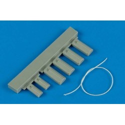 U.S.A.F. wheel chock with nylon thread 