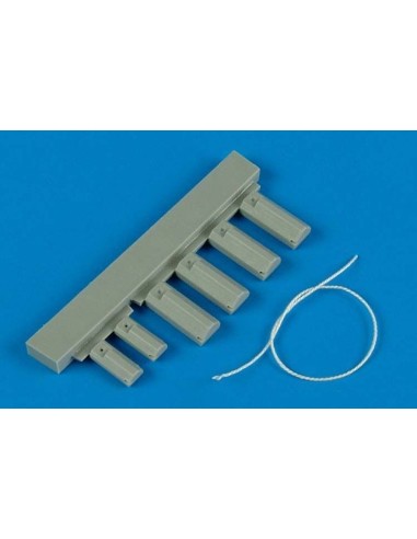 U.S.A.F. wheel chock with nylon thread 