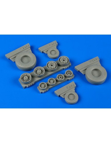 F-14A Tomcat weighted wheels for Academy 