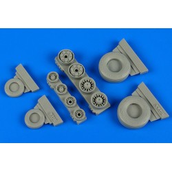 F-14A Tomcat weighted wheels f. HobbyBos 