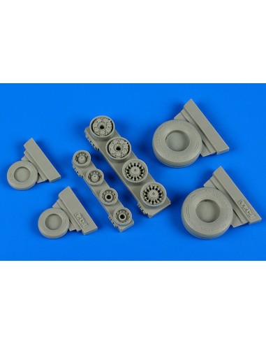 F-14A Tomcat weighted wheels f. HobbyBos 