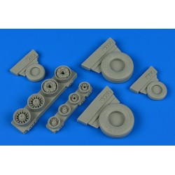 F-14A Tomcat weighted wheels f.Tamiya 