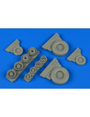 F-14A Tomcat weighted wheels f.Tamiya 