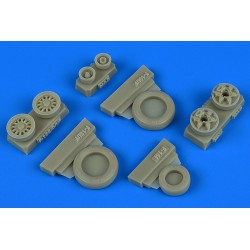 F-16I Sufa weighted wheels f.Hasgawa 