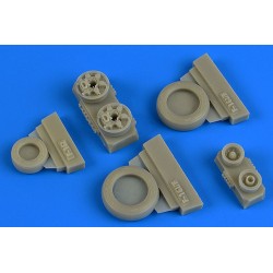 F-16I Sufa weighted wheels for Kinetic 