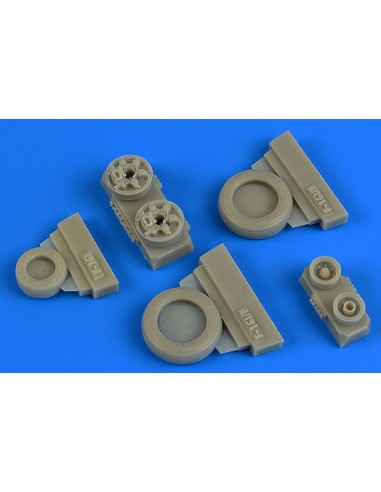 F-16I Sufa weighted wheels for Kinetic 