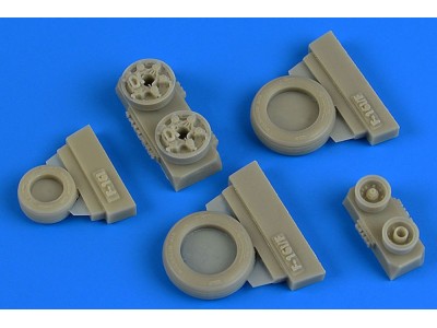 F-16I Sufa weighted wheels for Kinetic 