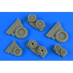 F-16I Sufa weighted wheels(GY produktion for Hasegawa 