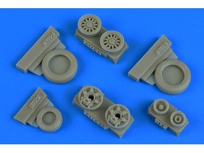 F-16I Sufa weighted wheels(GY produktion for Hasegawa 