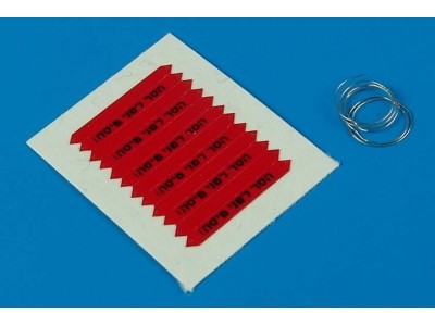 Remove before flight flags  -IDF- black 