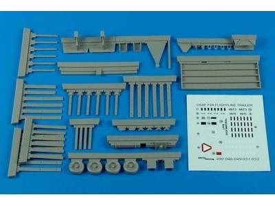 USAF F-2A flightl.trailer(steel platform 