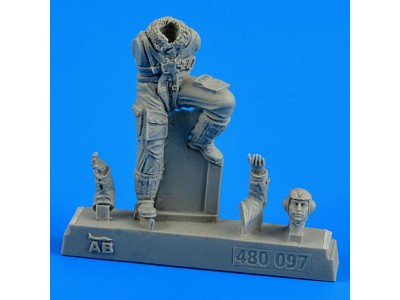 German Luftwaffe pilot WWII f.Bf 109 Lat 