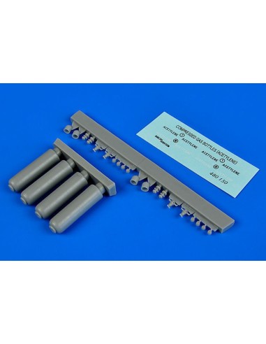 Compressed gas bottles-acetylene 