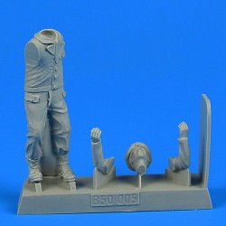 Kriegsmarine WWII sailor w.rope f.German schnellboats,German Human Torpedoes 