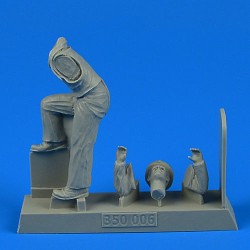 Kriegsmarine WWII sailor for German schnellboats,German Human Torpedoes 