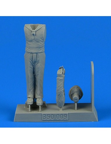 Kriegsmarine WWII sailor for German schnellboats,German Human Torpedoes, 