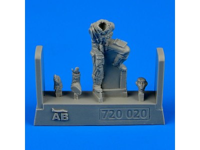 German Luftwaffe Pilot WWII f.Bf 109 lat late version 