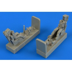 US Navy Pilot & Operator w.ejection seat f. F14A/B Tomcat f.Hasegawa/Fujimi 