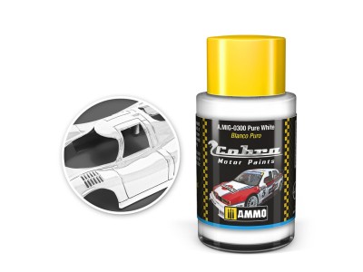 COBRA MOTOR Pure White 