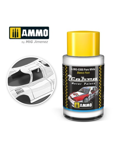 COBRA MOTOR Pure White 