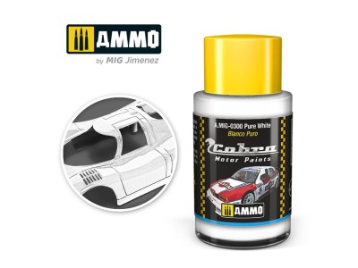 COBRA MOTOR Pure White 