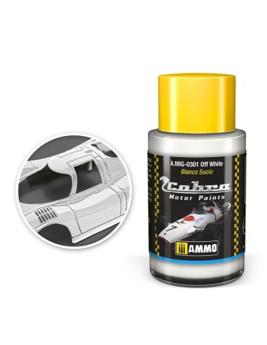 COBRA MOTOR Off White 