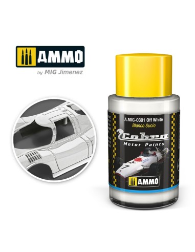 COBRA MOTOR Off White 