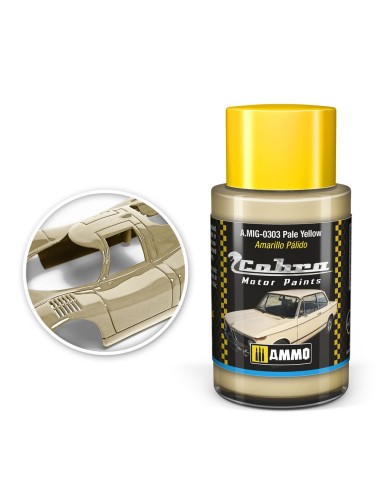 COBRA MOTOR Pale Yellow 