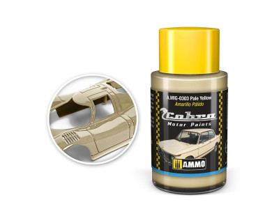 COBRA MOTOR Pale Yellow 