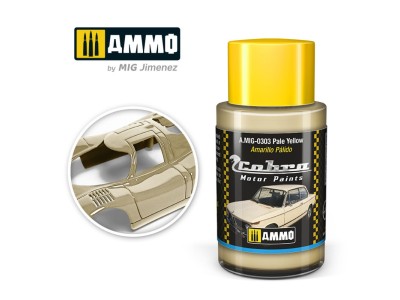 COBRA MOTOR Pale Yellow 