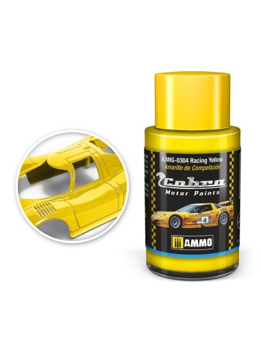 COBRA MOTOR Racing Yellow 