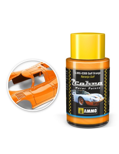 COBRA MOTOR Gulf Orange 