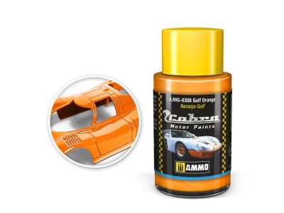 COBRA MOTOR Gulf Orange 