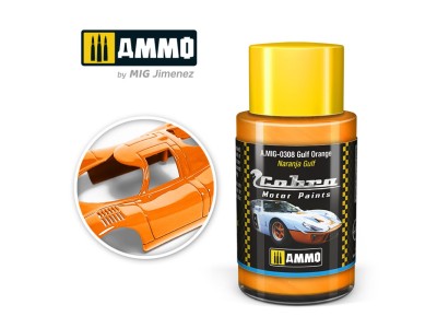 COBRA MOTOR Gulf Orange 