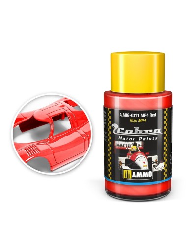 COBRA MOTOR MP4 Red 