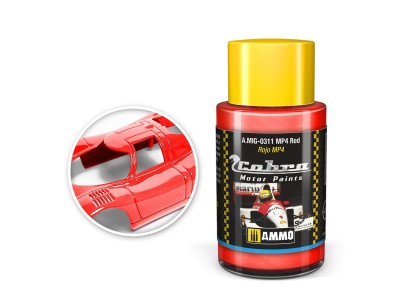 COBRA MOTOR MP4 Red 