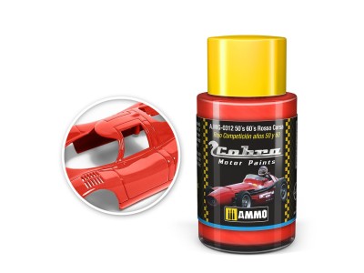 COBRA MOTOR 50´s 60´s Rosso Corsa 