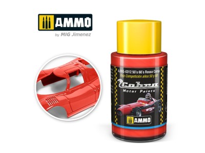 COBRA MOTOR 50´s 60´s Rosso Corsa 